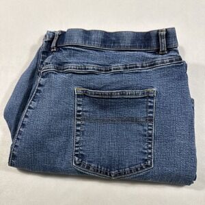 Allison Daley Denim Jeans Womens Size 18 Blue‎ Medium Wash Stretch